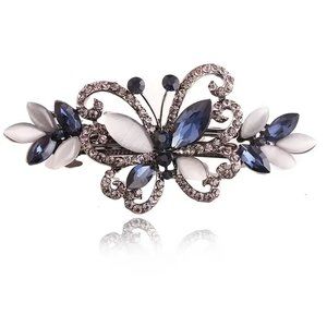 Luxury Design Crystal Rhinestone Hair Barrette